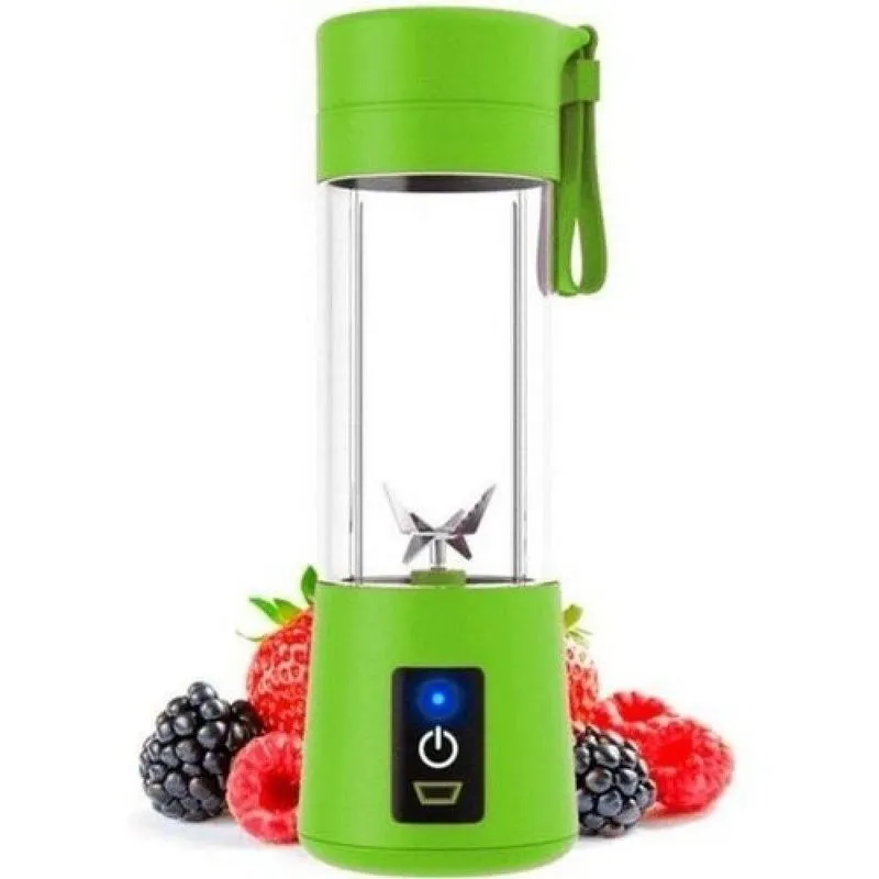 Mini Liquidificador Portátil 6 Lâminas Potente + Cabo Usb