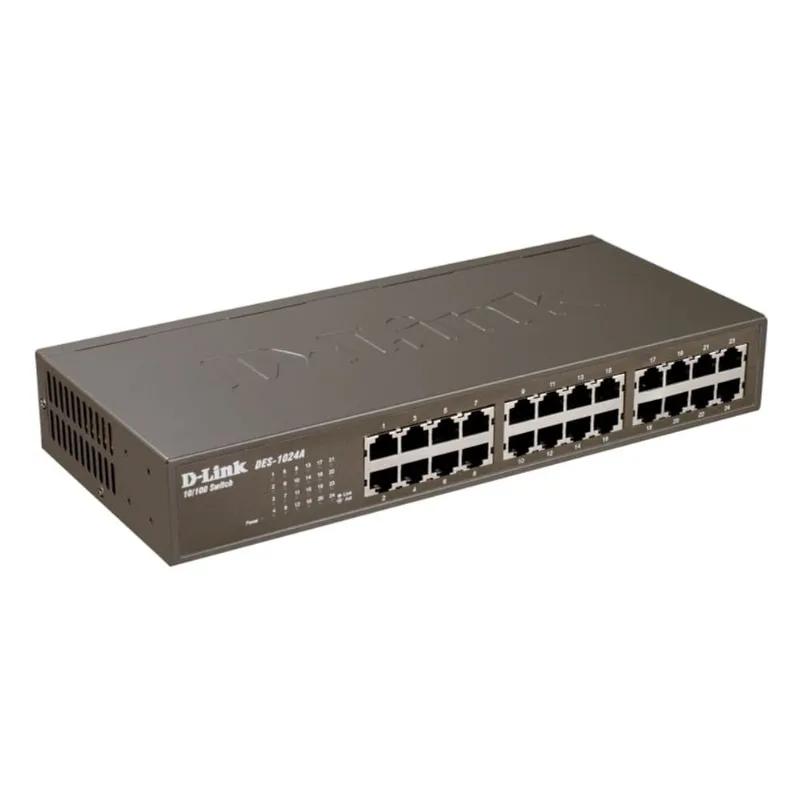 Switch 24 Portas 10/100Mbits D-Link DES-1024A