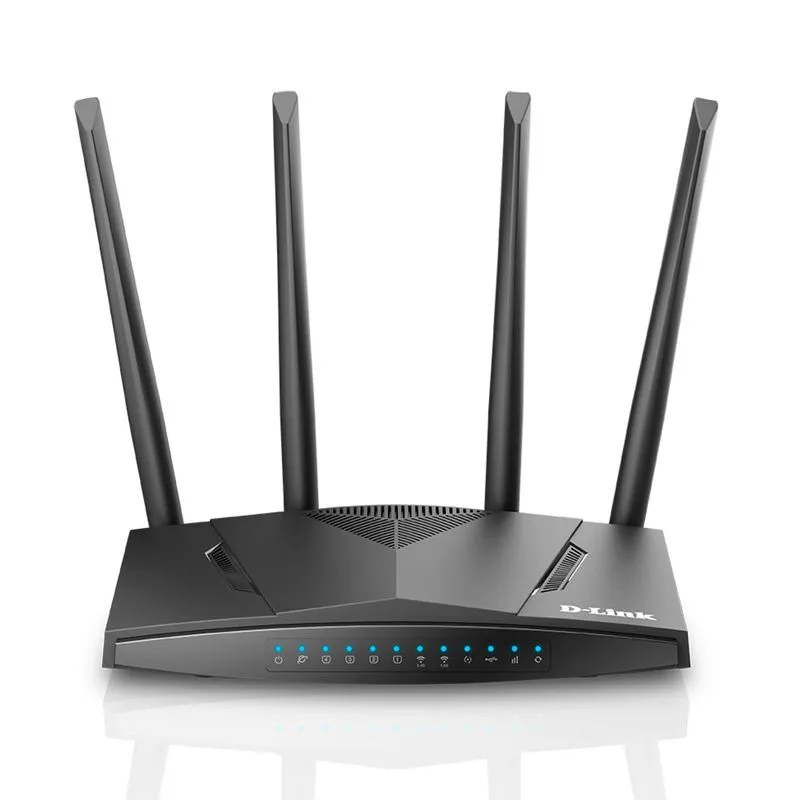 Router D-Link 4G N300 LTE DWR-M921, negro