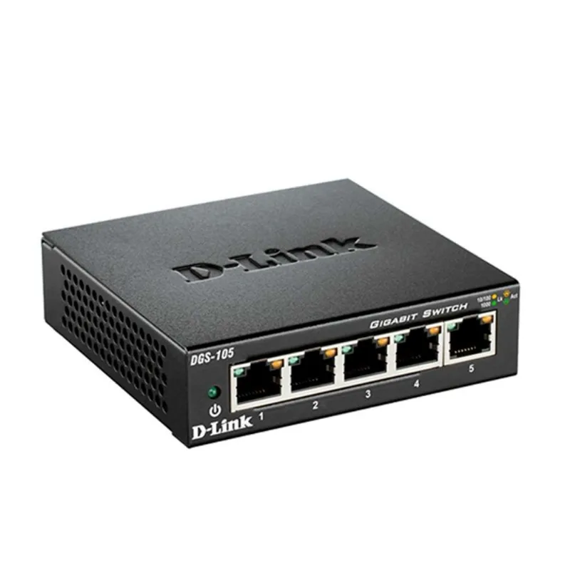 Switch D-Link DGS-105 5-Port Unmanaged Gigabit