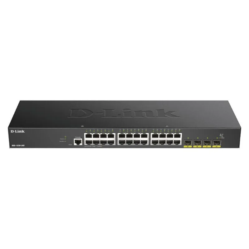 Switch 28 Portas D-Link Dgs-1250-28X - Gerenciável