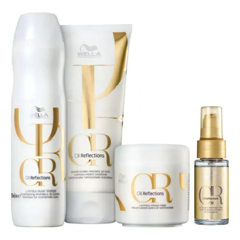 Wella Oil Reflections - Sh+condi+másc+oil Reflections (pe.)
