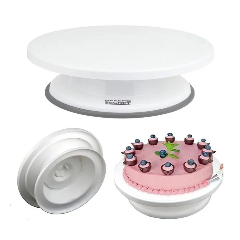 Base Giratória Bailarina Confeitar Decorar Modelar Bolo 28cm