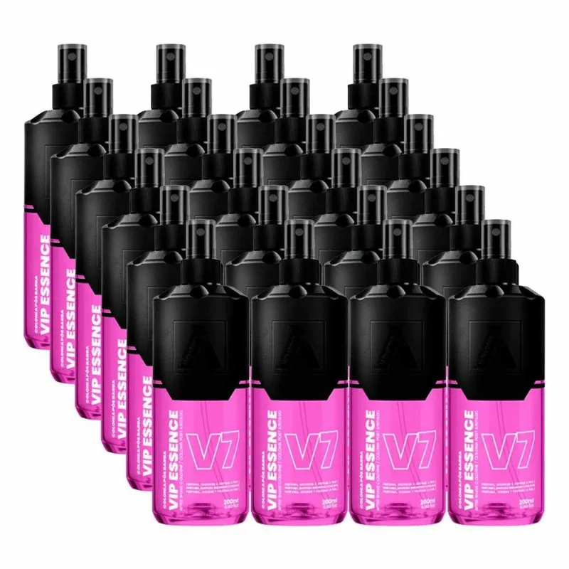 Loção Pós Barba Vip Essence V7 200ml Alfa Kit 24 Unidades