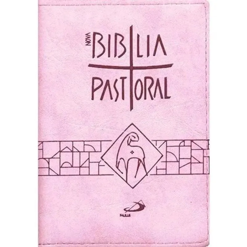 Nova Biblia Pastoral - Bolso Ziper Rosa - Paulus: Bíblia Fem