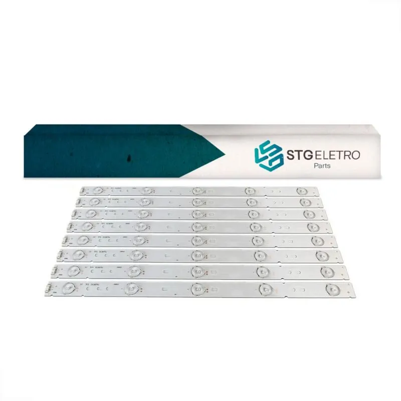 Kit 8 Barras De Led Dl3975i Dl3975i(a) Com 5 Leds