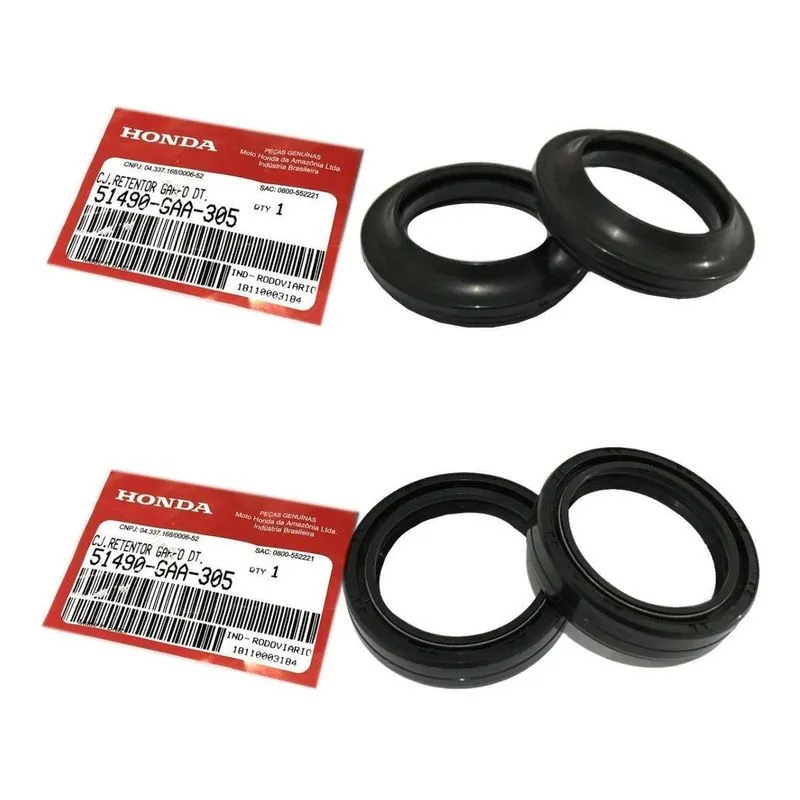 Retentor Bengala Cg 150 160 Titan Fan Com Guarda Pó