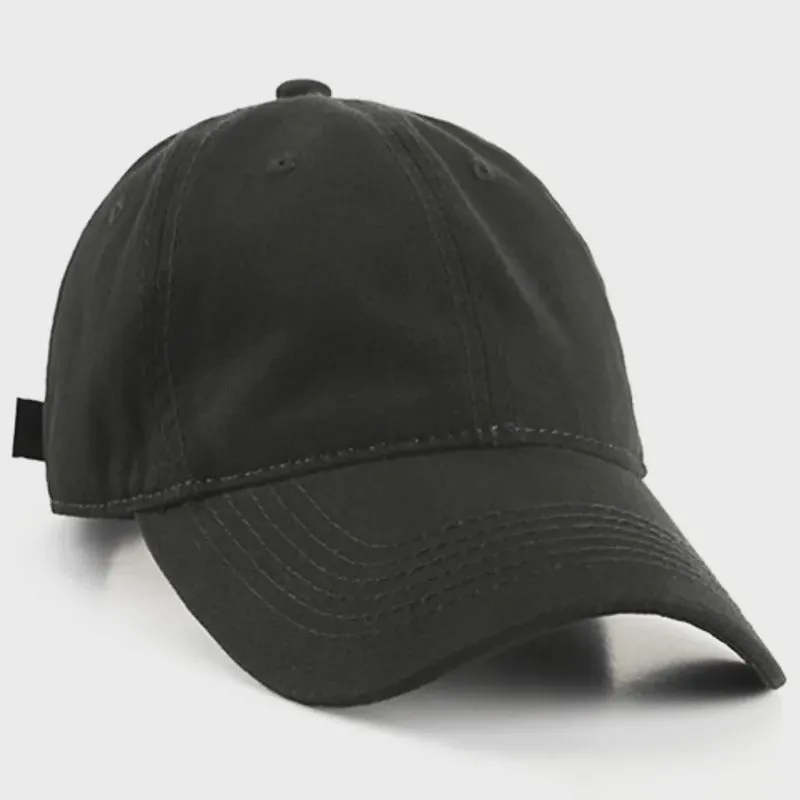 Boné Liso Aba Curva Preto e Rosa
