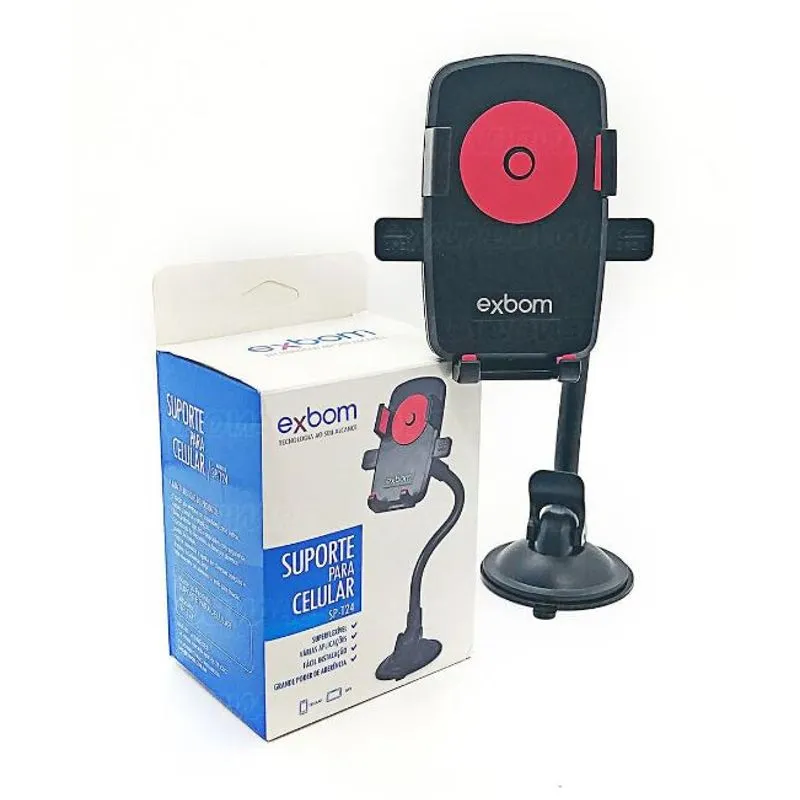 SUPORTE CELULAR UNIVERSAL CARRO INSTALA FÁCIL COMPRE HOJE