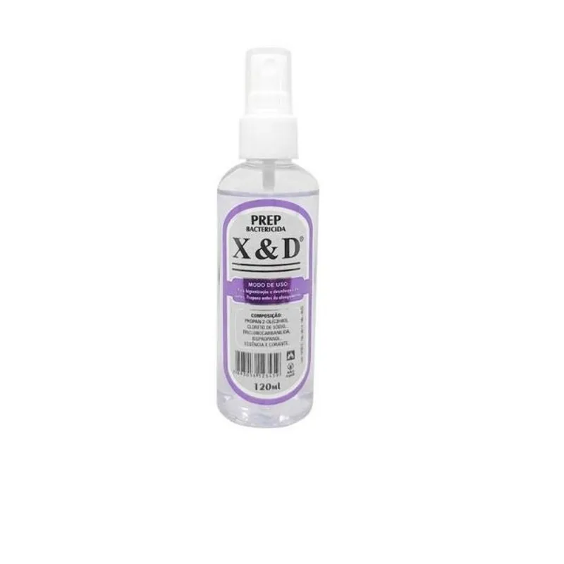 Spray Preparador Prep Profissional Antibactericida X&d 120ml