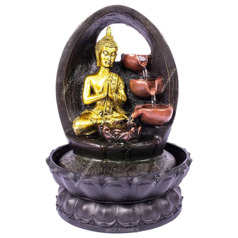 Presente Criativo Fonte De Água Decorativa Com Led 035