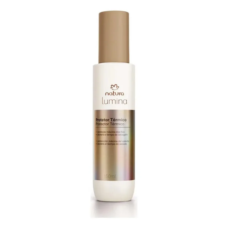 Protetor Térmico Lumina Para Cabelos Natura - 150ml