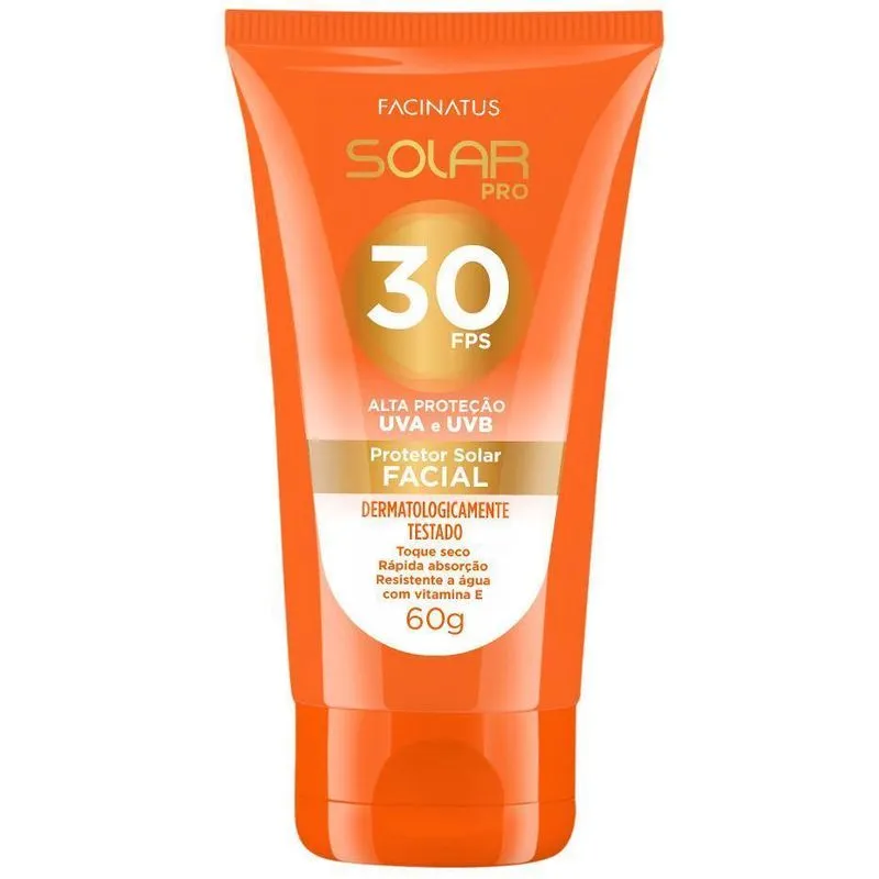 Kit 3 Protetor Solar Facial Fps 30 Facinatus Proteção