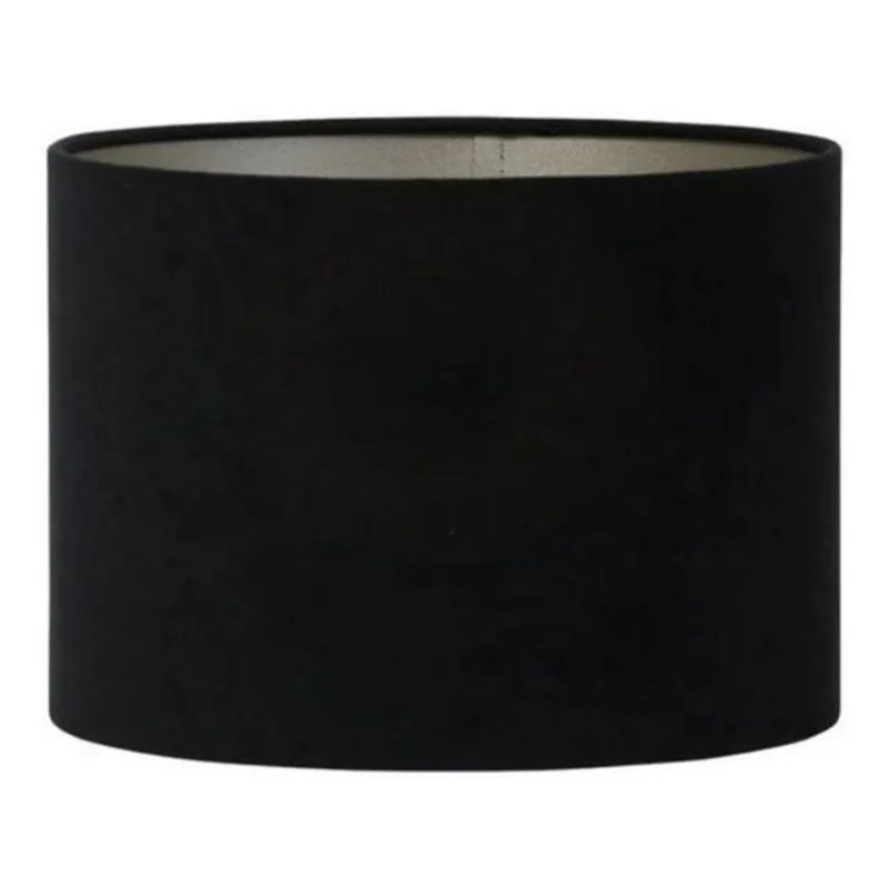 Cúpula Para Abajur Luminária De Chão Tecido 40X40X28 Preto