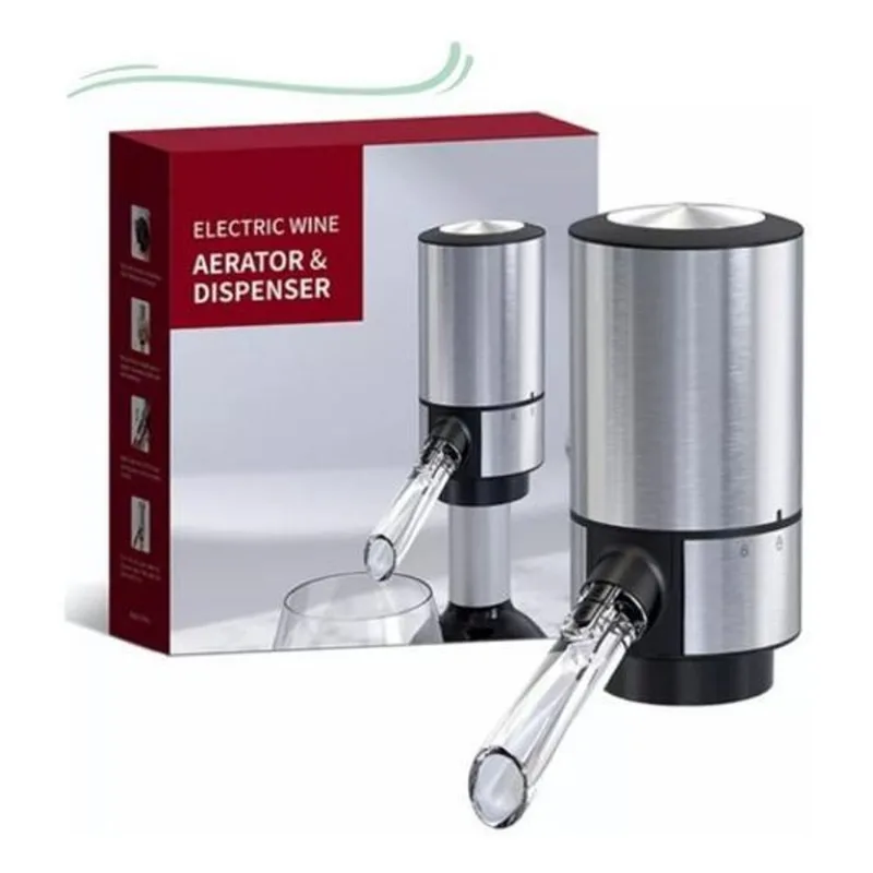 Aerador - Dispensador - Decantador De Vinho Elétrico