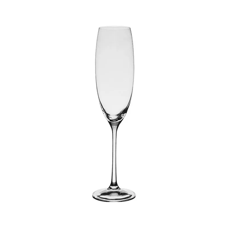 1 Taça De Cristal Para Champagne 230 Ml Grandioso Bohemia