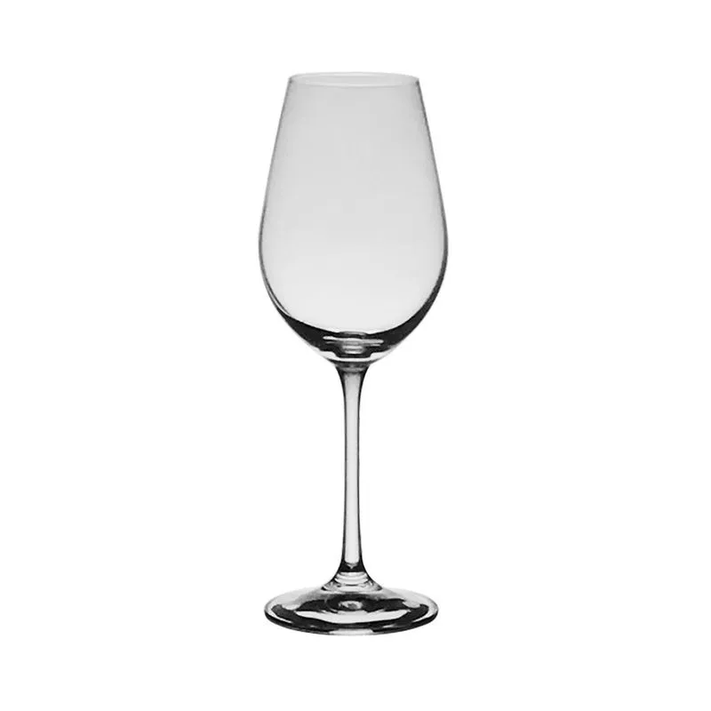 1 Taça De Cristal Vinho Branco 250 Ml Linha Helena Bohemia