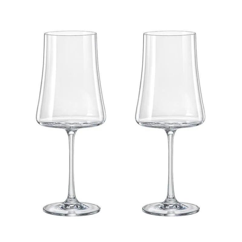 Jogo 2 Taças Cristal Vinho Tinto 460 Ml Linha Xtra Bohemia