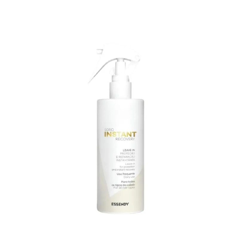Protetor Térmico, Antifrizz E Desembaraçante 260ml - Soro Instant Recovery Essendy