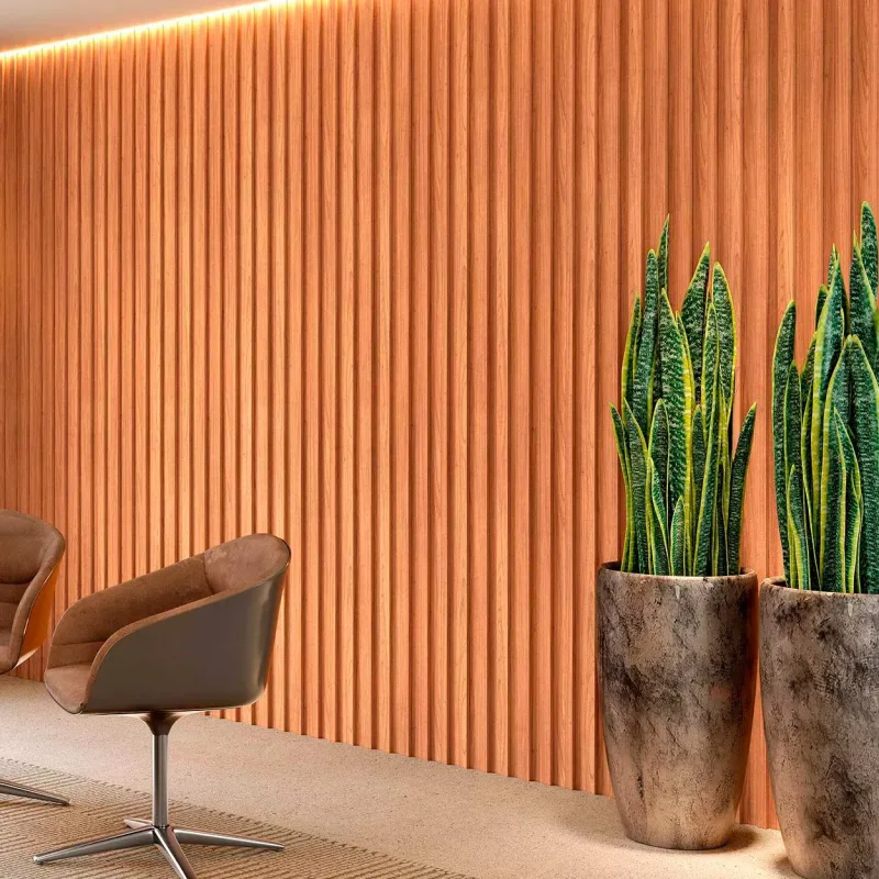 Painel Ripado Decorativo Medidas especiais MDF 145x250 / 65x250 Rodaforro