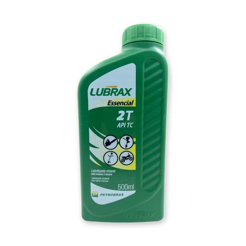 Óleo Lubrax 2t Mineral Motos Motosserras Roçadeiras 500ml