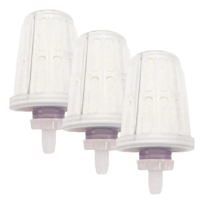 Kit 3 Velas Acquamar Plástica Carvão Ativado