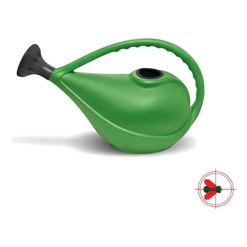 3x Regador De Plástico Para Jardinagem 3 Litros Verde Nutrip