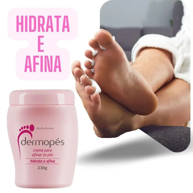 Tratamento Pés Creme Para Alisar Pés Rachados Secos Dermopés