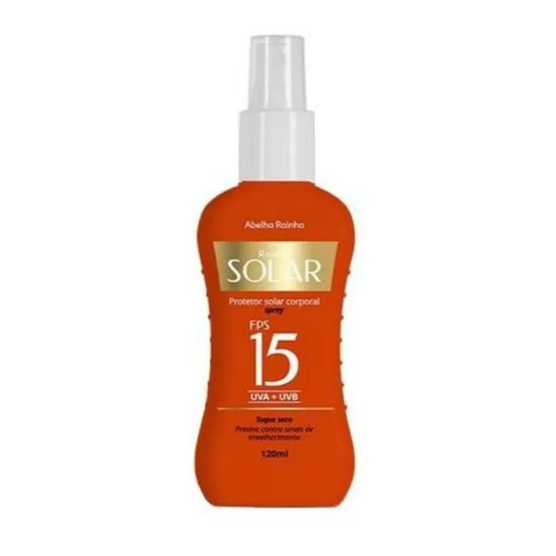 Abelha Rainha - Protetor Solar Corporal Spray Fps 15 120ml