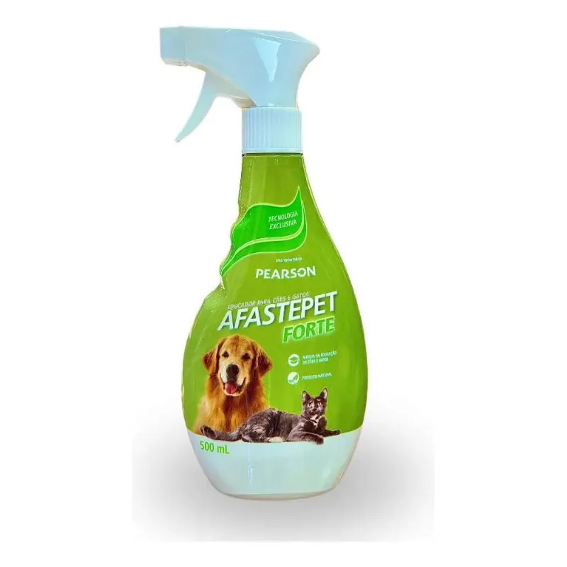 10x Afastepet Forte 500 Ml Labgard Educador Para Cães E Gat
