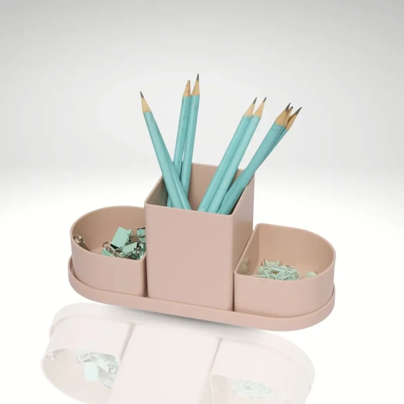 Organizador de Mesa Triplo Collage - Polibras