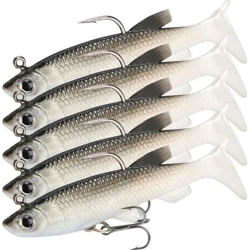 10x Kit 5 Iscas Artificial Tucunaré Traira Corvina Dourado