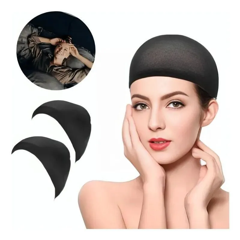 3x Kit 2 Touca Nero Touca Confortável Para Cabelos E Perucas