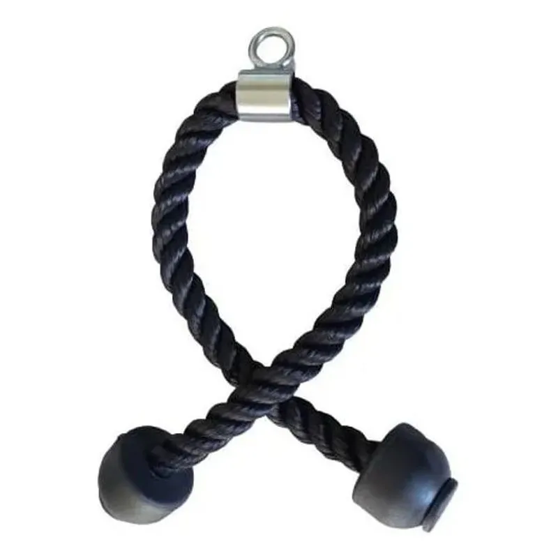 Puxador Tríceps Corda Profissional Crossover Musculação 80cm