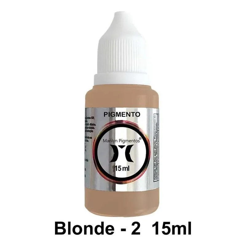 Pigmento Marilyn 15ml: Cores Vibrantes E Seguras - Blonde II