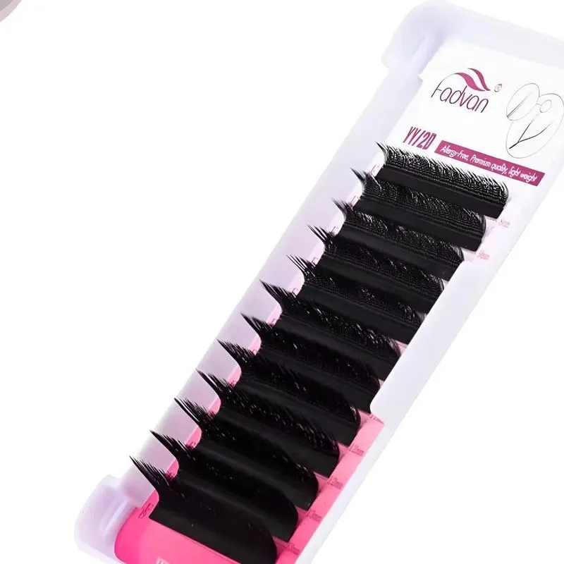 Cílios Fadvan Y Curvatura M/l/l+ Volume Bra 8.12 Mm Yy L/mai