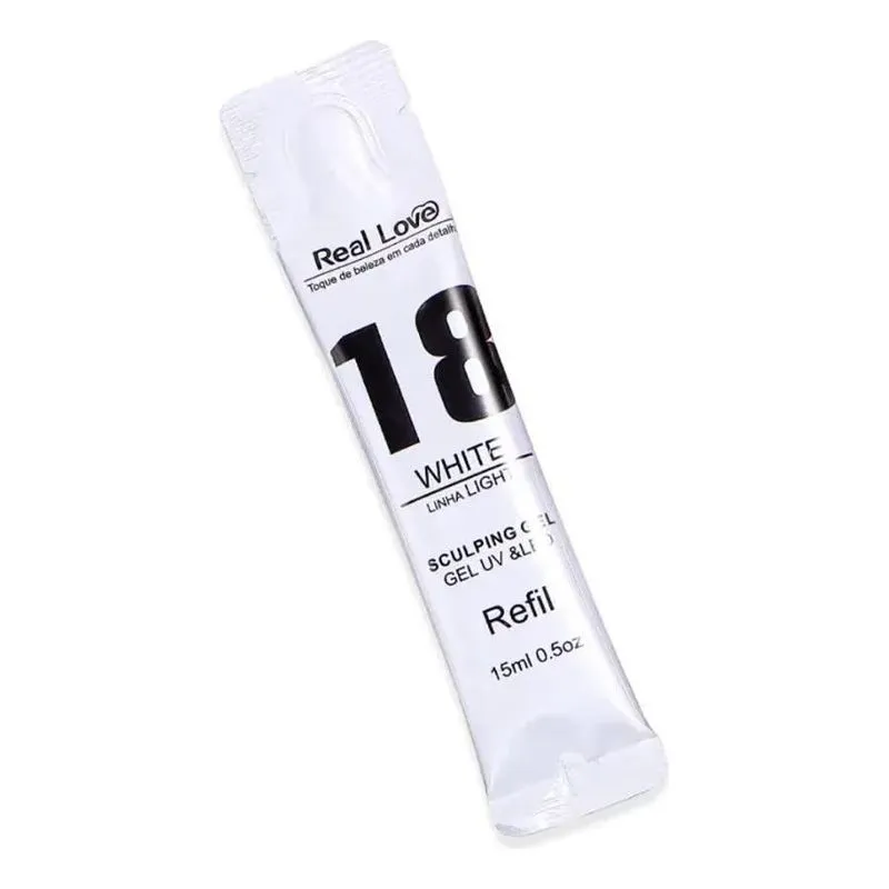 Gel Refil Nude Real Love 15ml: Unhas Esculpidas Perfei - 18