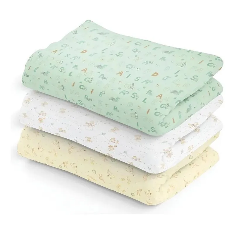 Kit 3 Cueiro Manta Flanelado Aconchego Bebe Protegido N Neut
