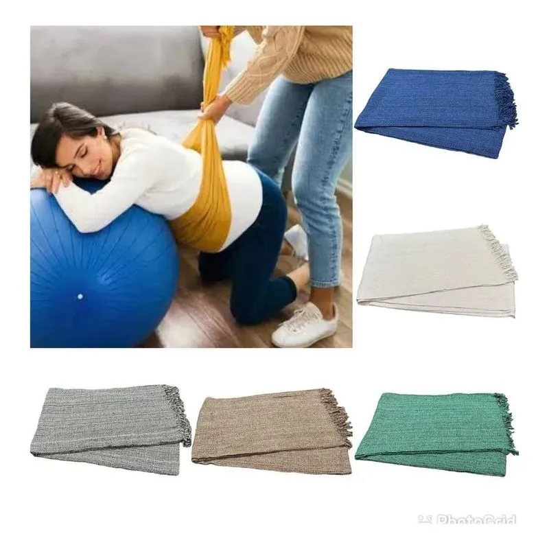 5x Rebozo Doula 210150 Cm Algodão Parto E Gestante