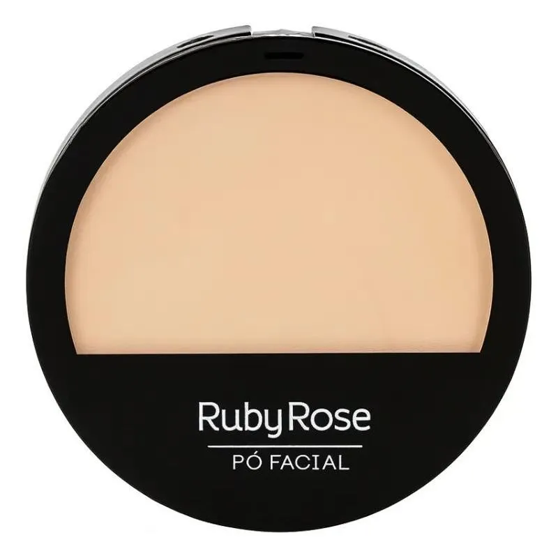 Pó Compacto Ruby Rose: Pele Matte Natural E Longa Dur - Pc02