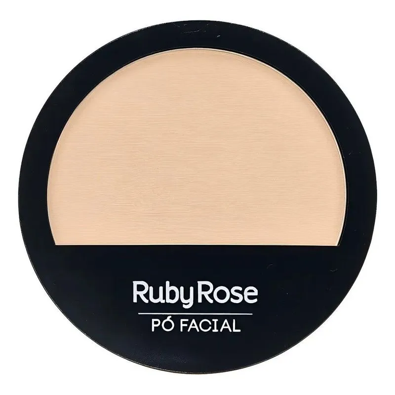 Pó Compacto Ruby Rose: Pele Matte Natural E Longa Dur - Pc03