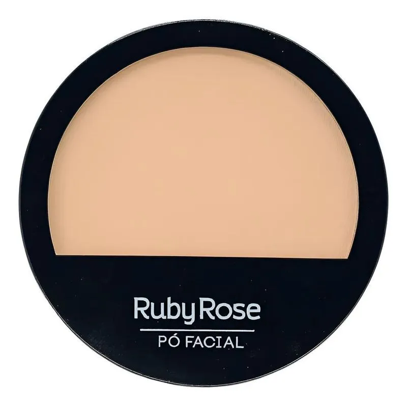 Pó Compacto Ruby Rose: Pele Matte Natural E Longa Dur - Pc04