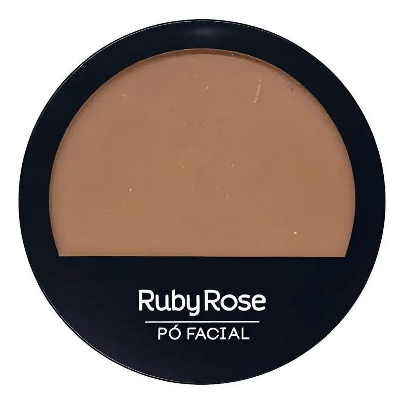 Pó Compacto Ruby Rose: Pele Matte Natural E Longa Dur - Pc45