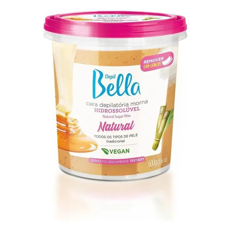 Depil Bella Cera Morna Hidrossoluvel 600 G ( Escolha ) Wxz F