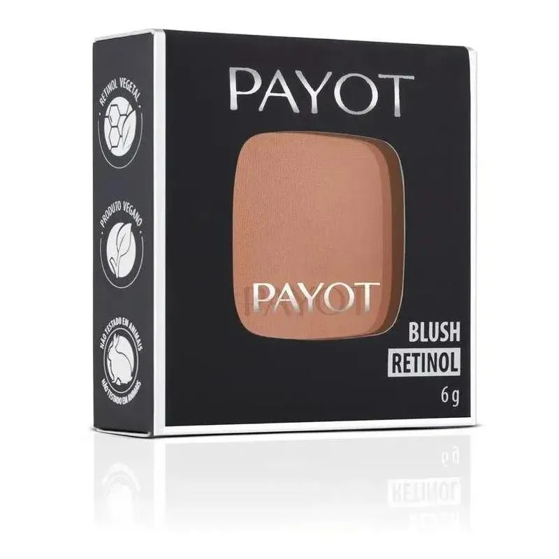 Blush Retinol Payot 6g: Pele Jovem E Cor Radiante - Pessego
