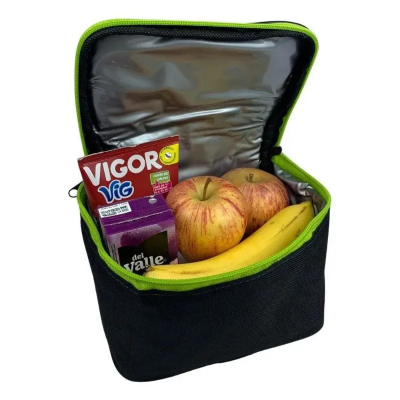 5x Bolsa Frasqueira De Mão Térmica Marmita Masculina Nécessa