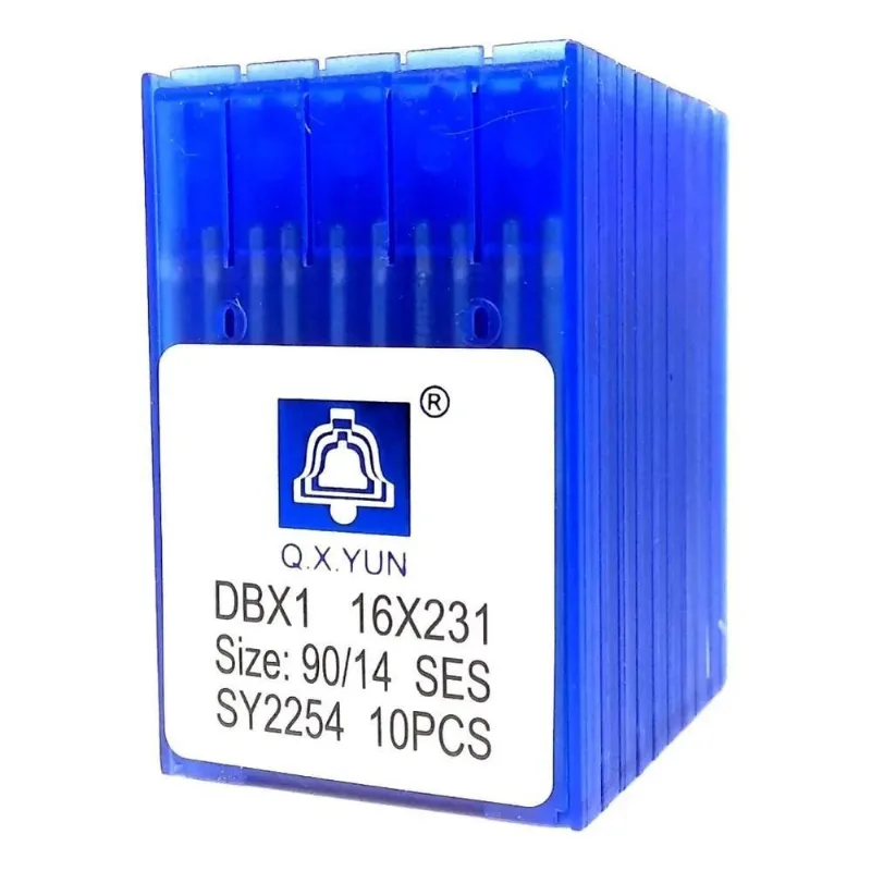 50 Agulhas Dbx1 Cabo Fino Máquina De Costura Reta Indust 90/