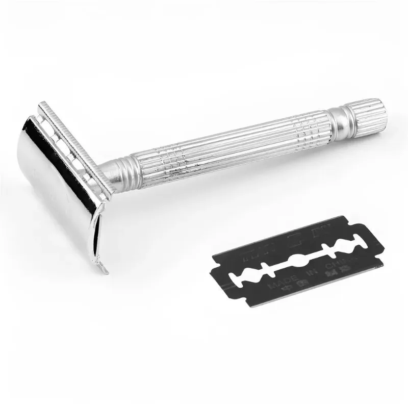 Barbeador Manual Antigo Para Lâminas Clássico Ease Care Cor