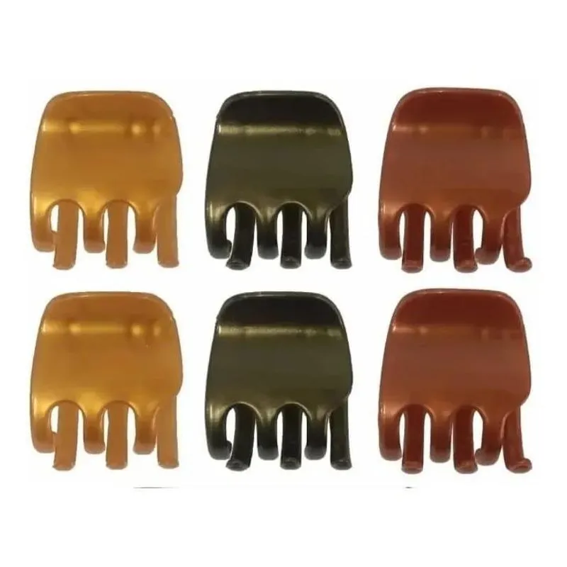 Piranha Média Prendedor Para Cabelo 12 Unidades - 1 Pacote