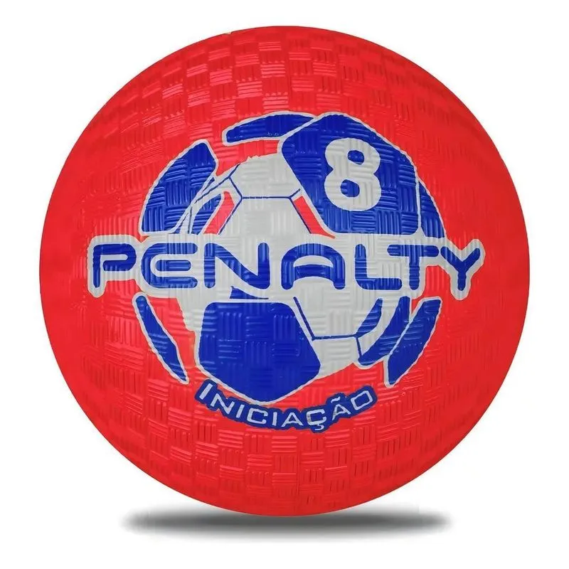 5x Bola Iniciação Penalty T08 - Infantil Cor Vermelho